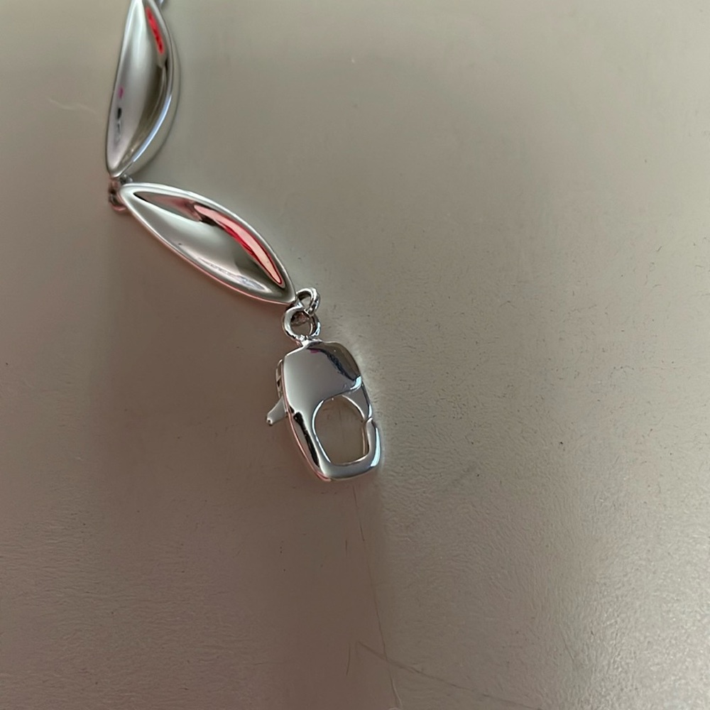 JENNY BIRD NWT Adjustable Silver Necklace - Picture 8 of 14